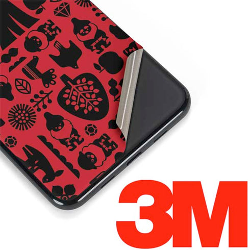 Disney Snow White Icon Pattern Google Pixel 3a XL Skin